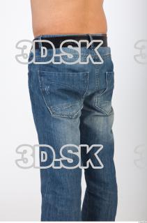 Thigh reference blue jeans of Orville 0004